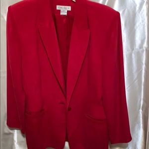 EUC Chaus Silk Jacket SZ 10